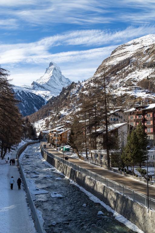 Studio Castor Zermatt Apartment Bagian luar foto